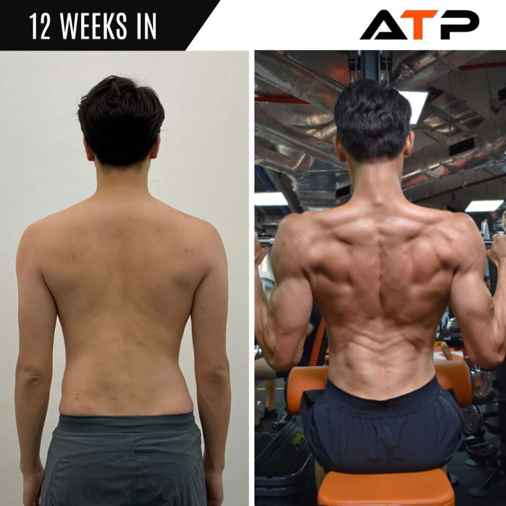 Skinny fat to muscled at ATP Personal Training