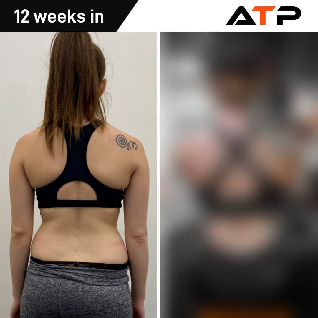 Jeanne lost 6kg and looks athletic thanks to her ATP Personal Training
